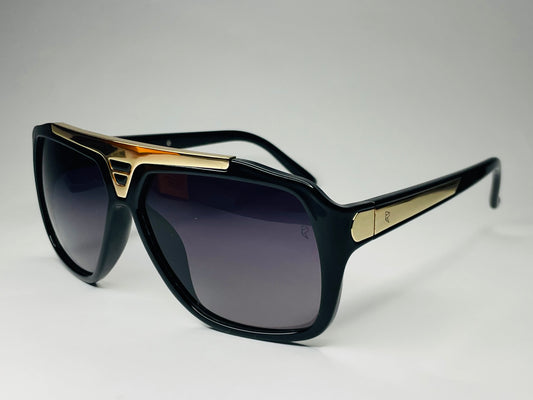 Louis vuitton Retro Sunglasses– Gradient Lens- Gold Bridge Accent