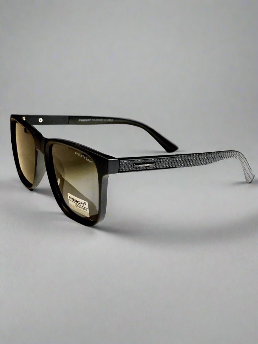 PESOR® Eclipse – Polarized Precision in Matte Black-UV Polarized Lenses