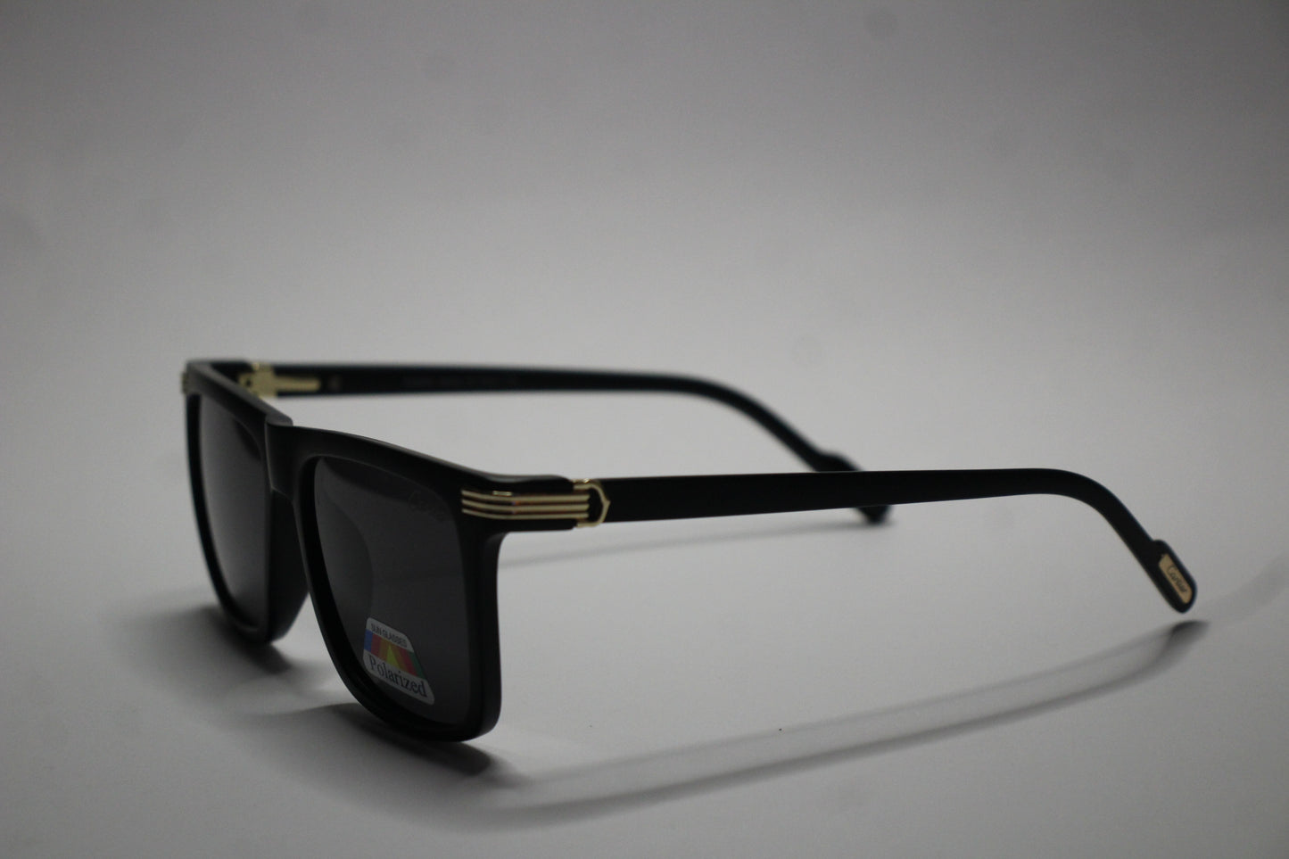 Cartier Black Edition- Black Lenses – Matte Frame with Gold Detailing Sunglasses
