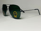 Ray ban Aviatar Sunglasses-UV Polarized Lenses-G15 Lenses-Black frame Green Lenses.