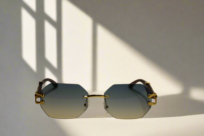 Cartier Tiger Sunglasses-Polarized Lenses-Leather box included