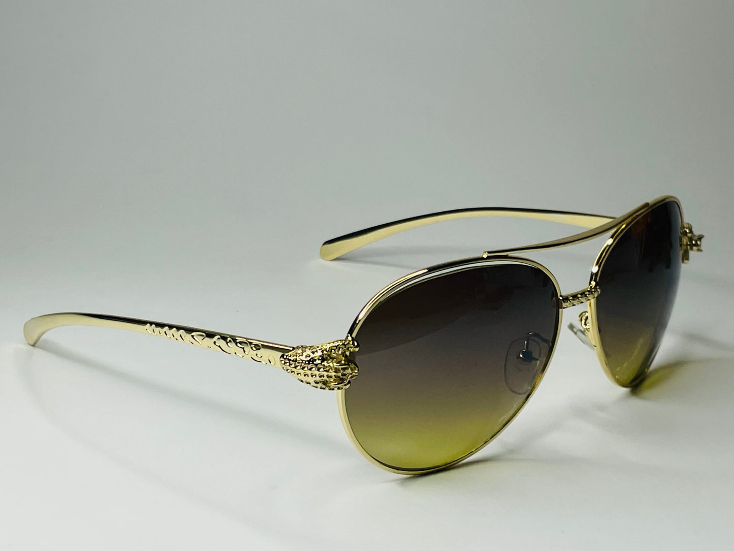 Versace Chopard – Gradient Oval lenses with Signature Detailing sunglasses
