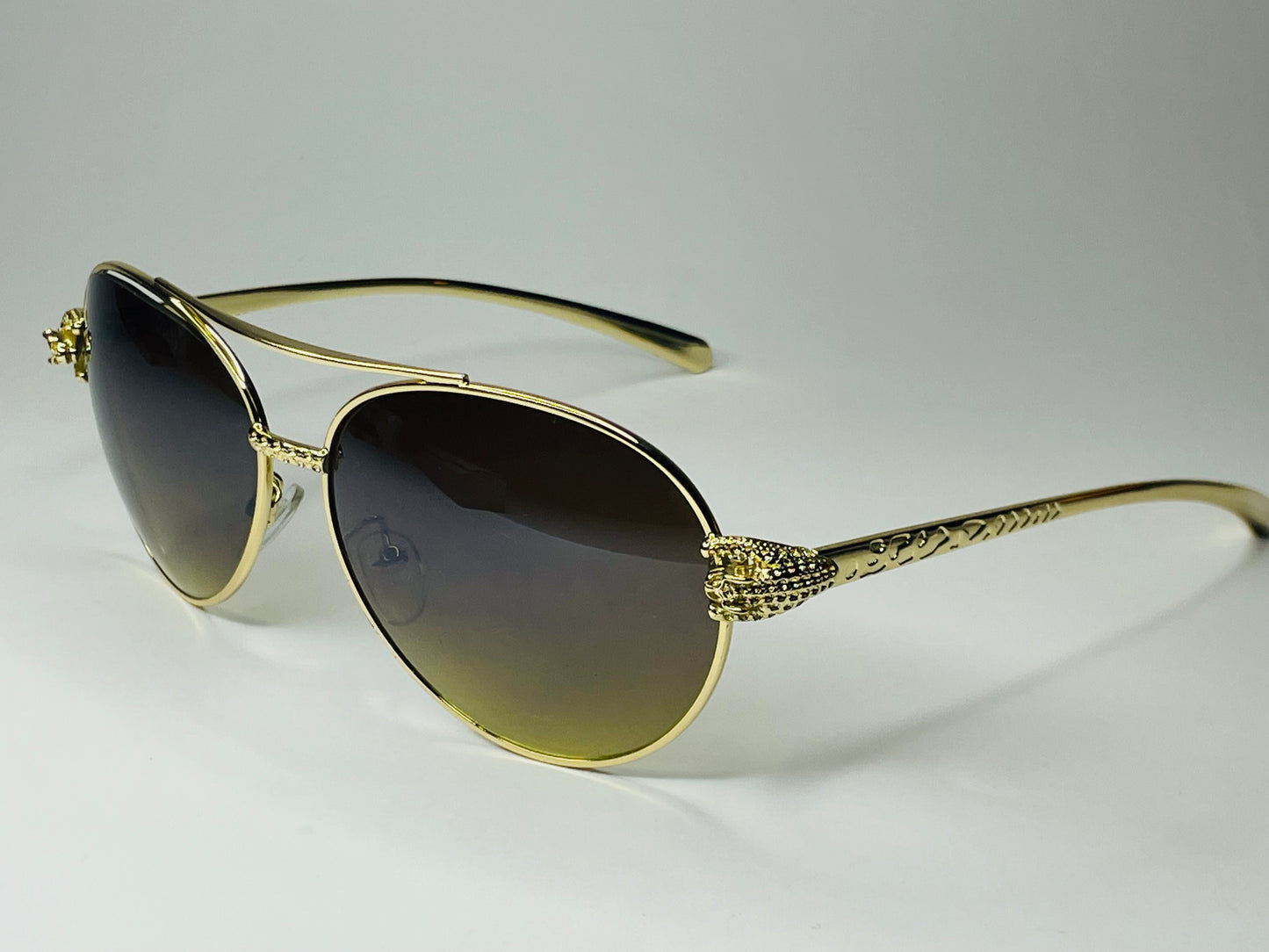 Versace Chopard – Gradient Oval lenses with Signature Detailing sunglasses