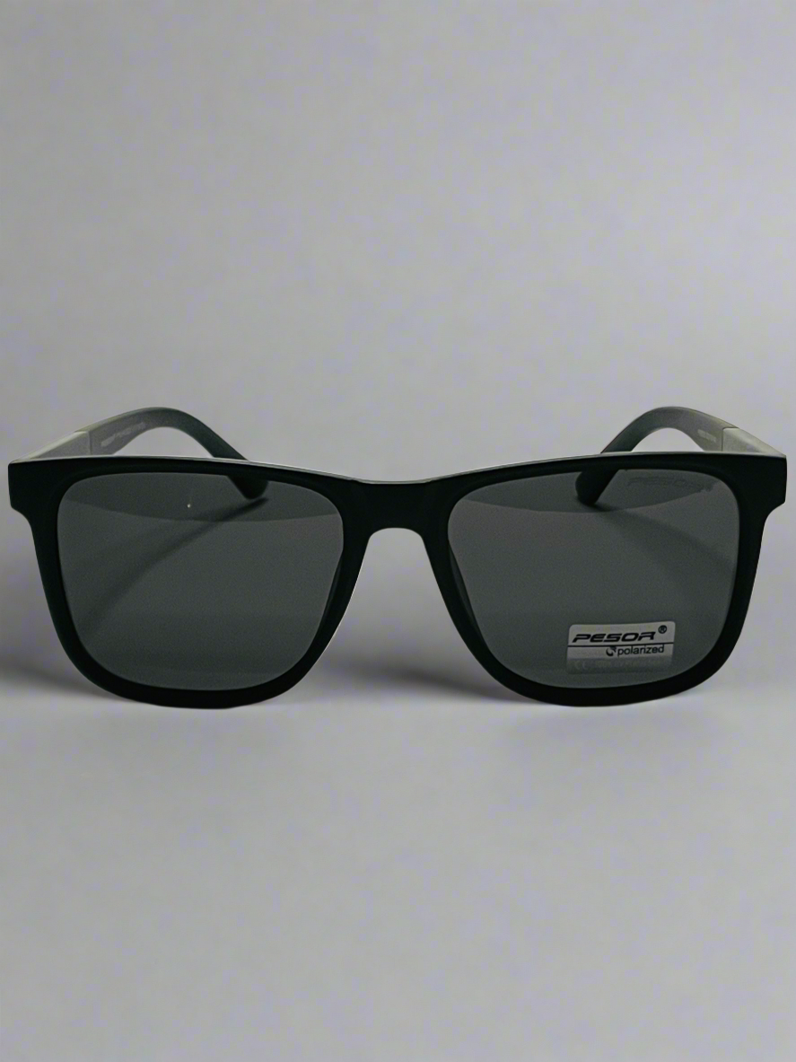 PESOR® Eclipse – Polarized Precision in Matte Black-UV Polarized Lenses