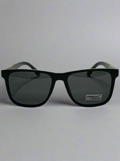 PESOR® Eclipse – Polarized Precision in Matte Black-UV Polarized Lenses