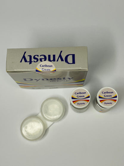 Dynasty Extended Wear Lenses-Caribean Green