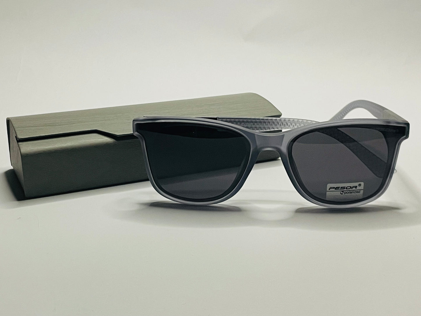 PESOR® Eclipse – Polarized Precision in Matte Grey-UV Polarized Lenses