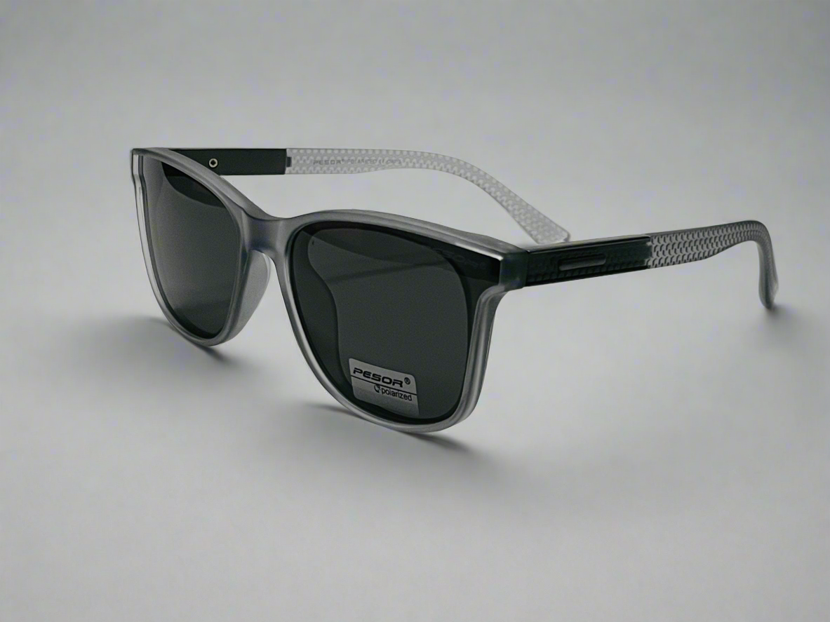 PESOR® Eclipse – Polarized Precision in Matte Grey-UV Polarized Lenses