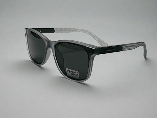 PESOR® Eclipse – Polarized Precision in Matte Grey-UV Polarized Lenses