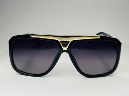 Louis vuitton Retro Sunglasses– Gradient Lens- Gold Bridge Accent