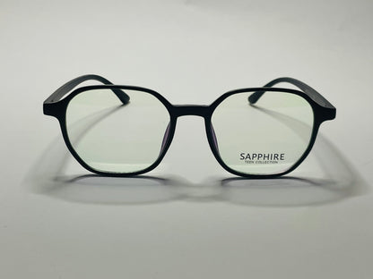 Sapphire Black color frame with UV lenses