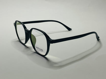 Sapphire Black color frame with UV lenses