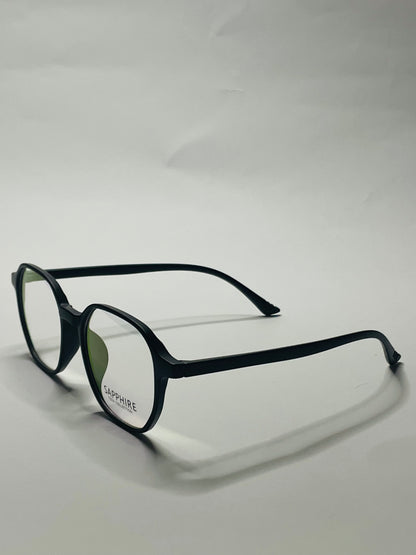 Sapphire Black color frame with UV lenses