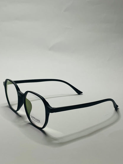 Sapphire Black color frame with UV lenses