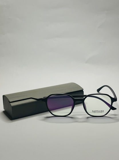 Sapphire Black color frame with UV lenses