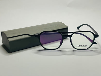 Sapphire Black color frame with UV lenses
