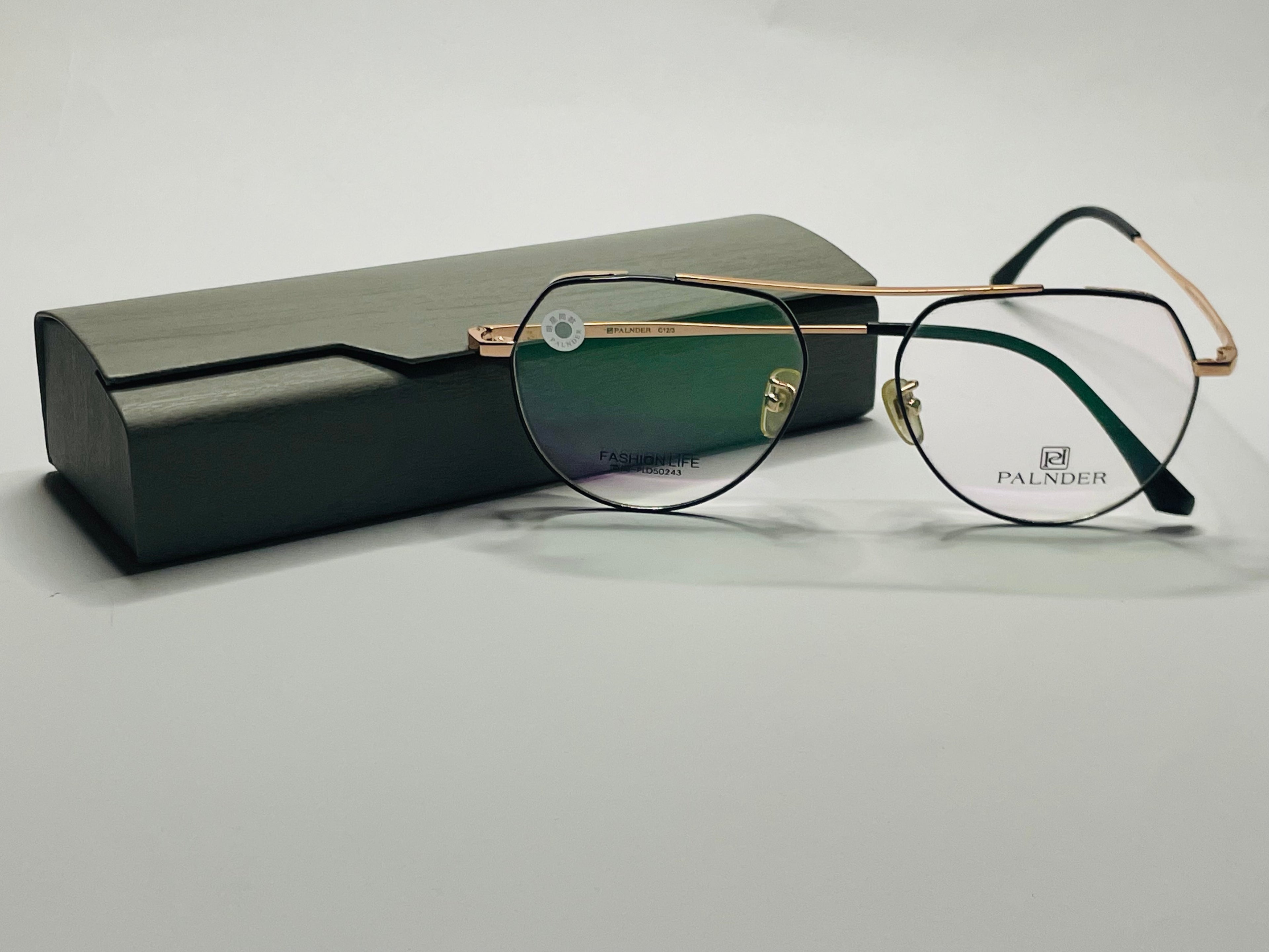 Golden Titanium Eyewear glasses