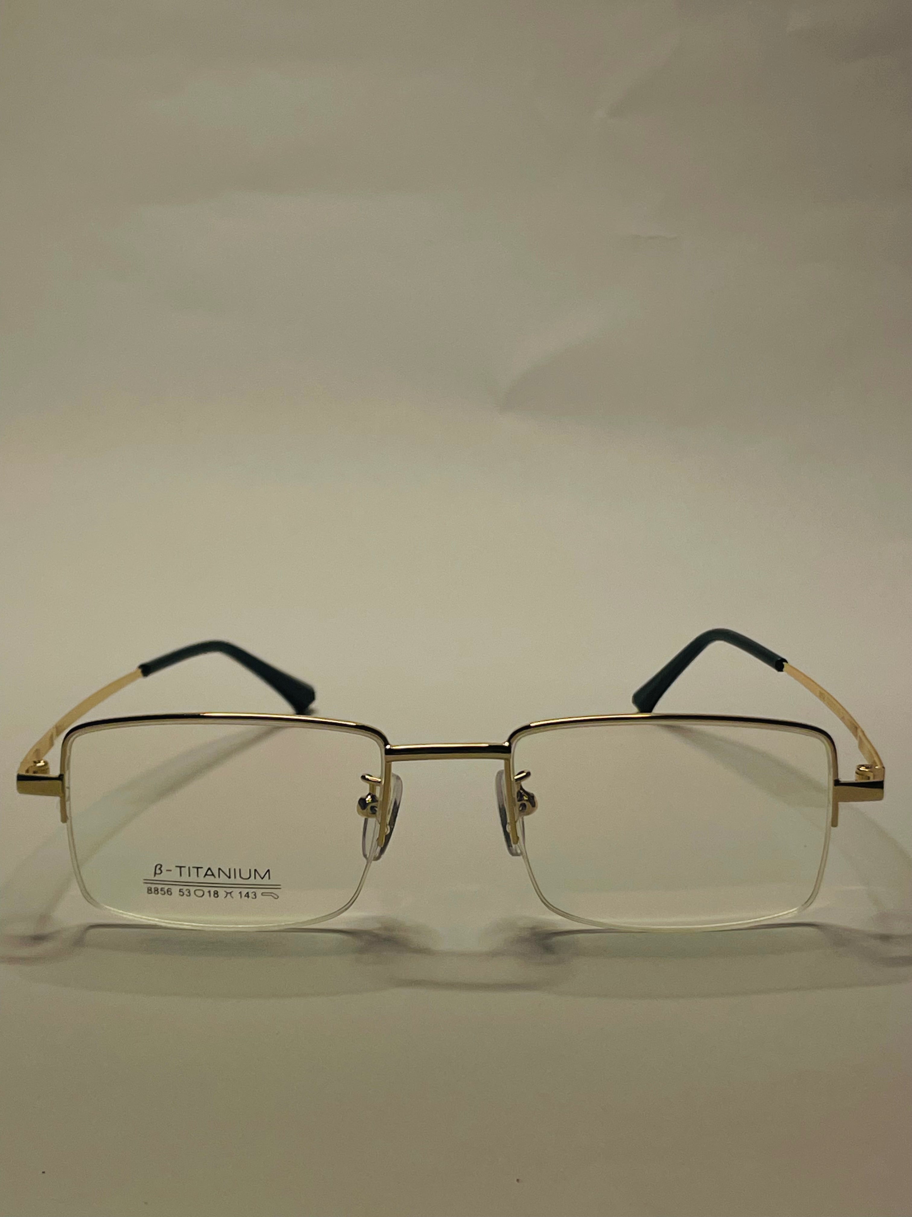 Golden Titanium Eyewear glasses