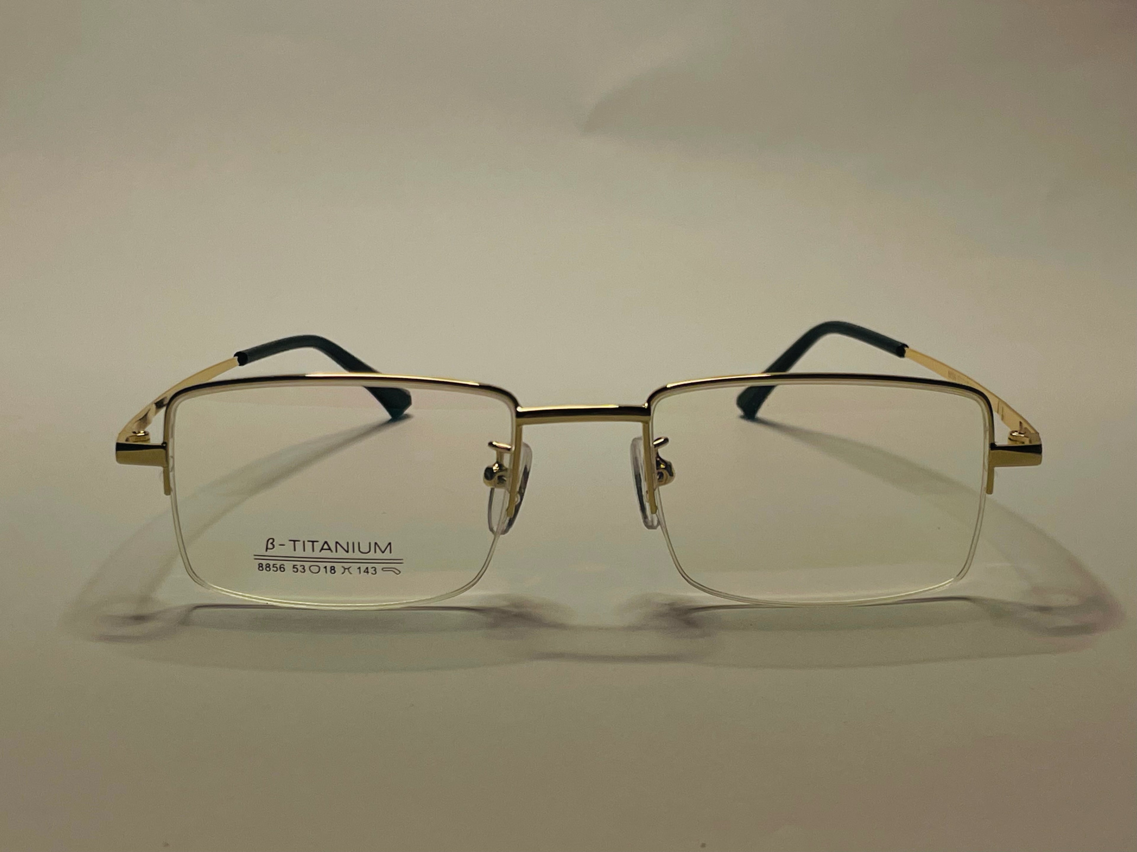 Golden Titanium Eyewear glasses