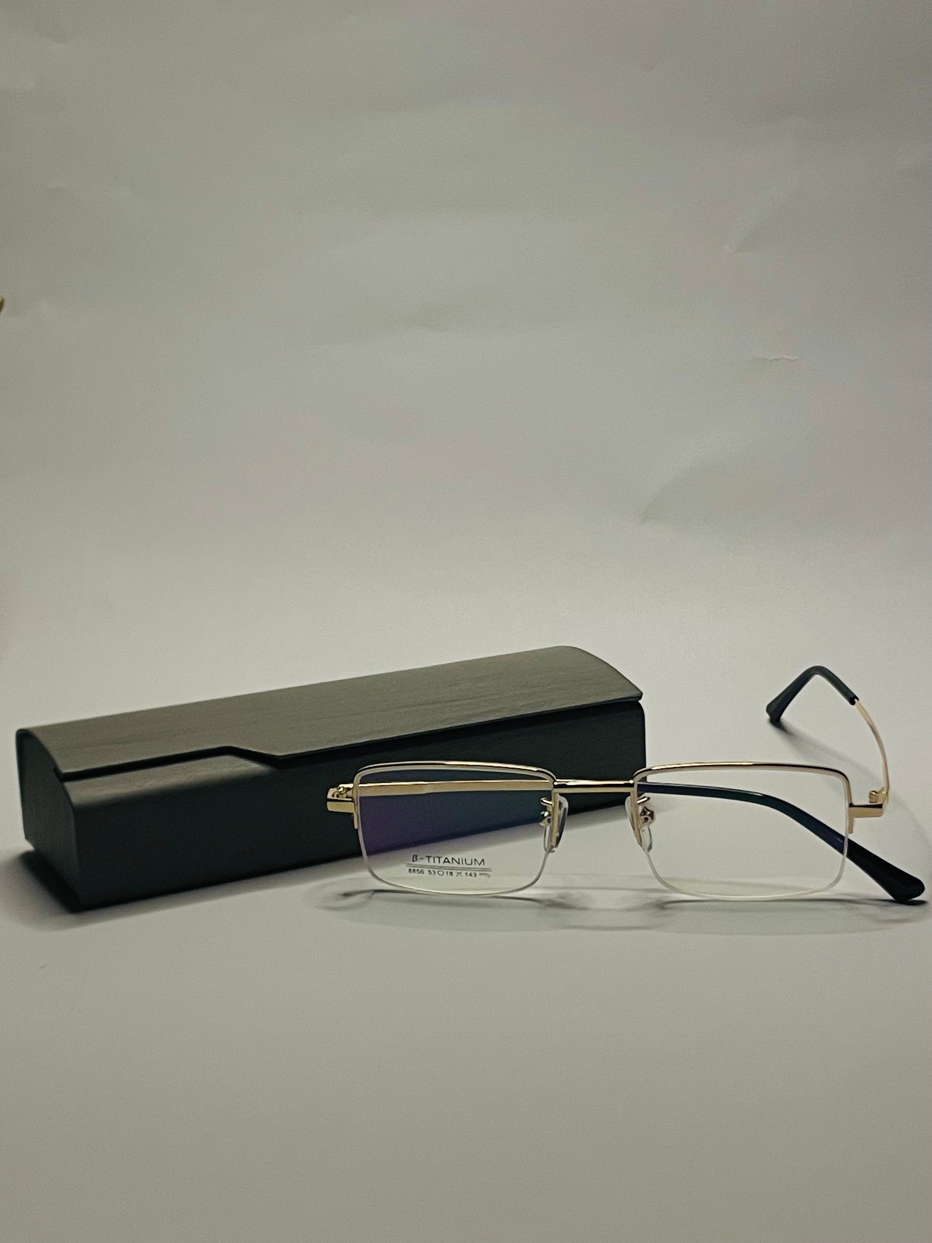 Golden Titanium Eyewear glasses