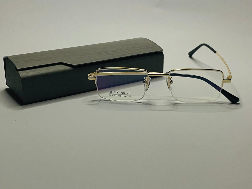 Golden Titanium Eyewear glasses
