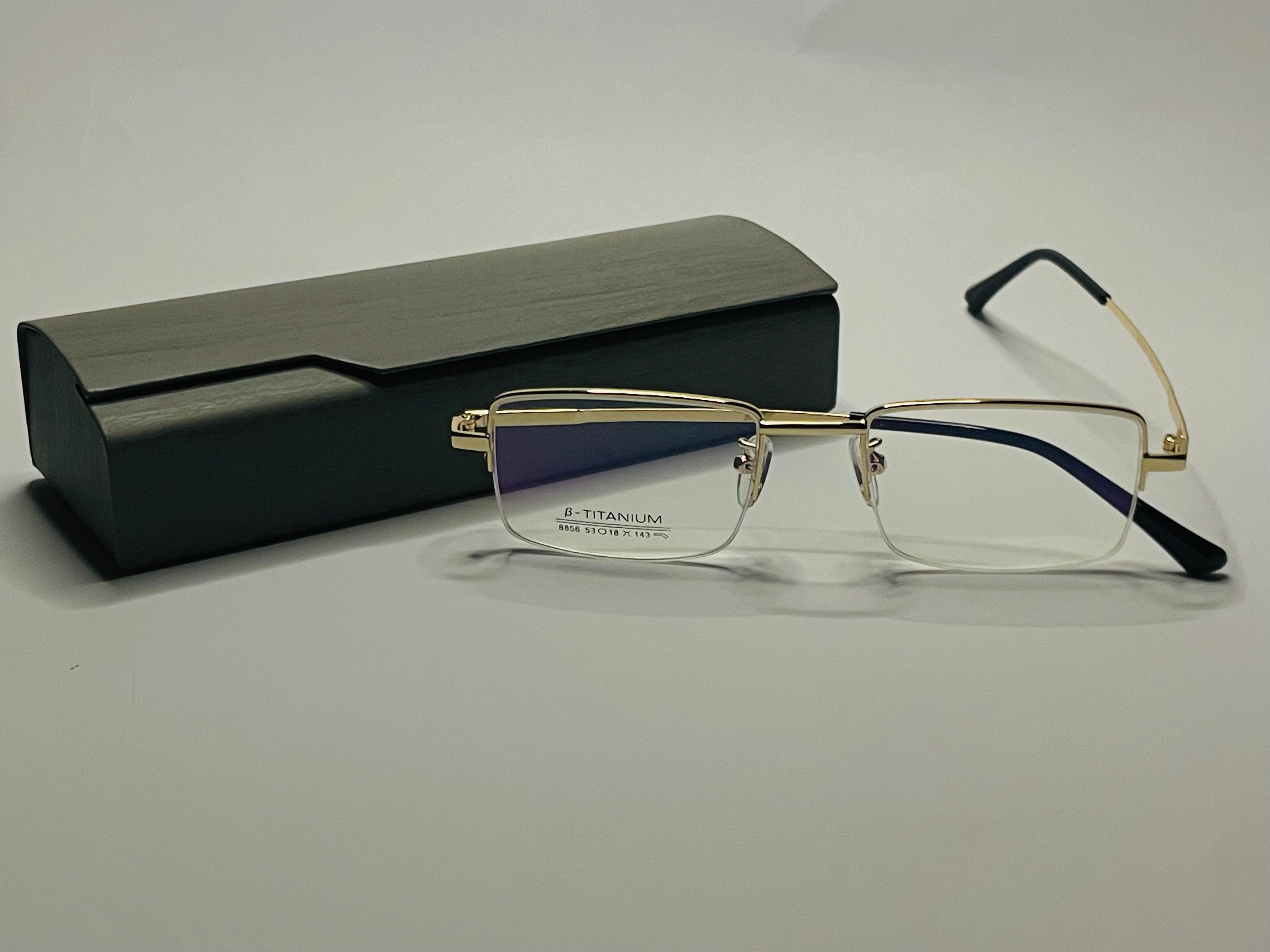 Golden Titanium Eyewear glasses