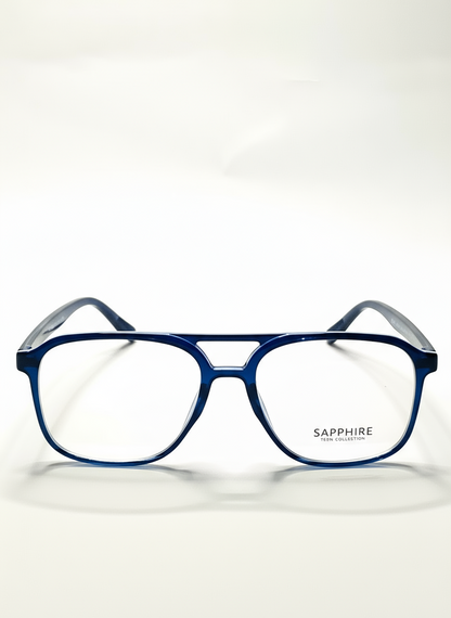 Sapphire Blue Vision Frame-UV Lenses