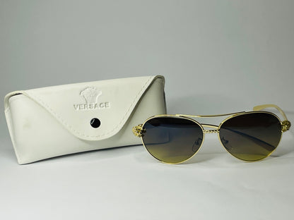 Versace Chopard – Gradient Oval lenses with Signature Detailing sunglasses