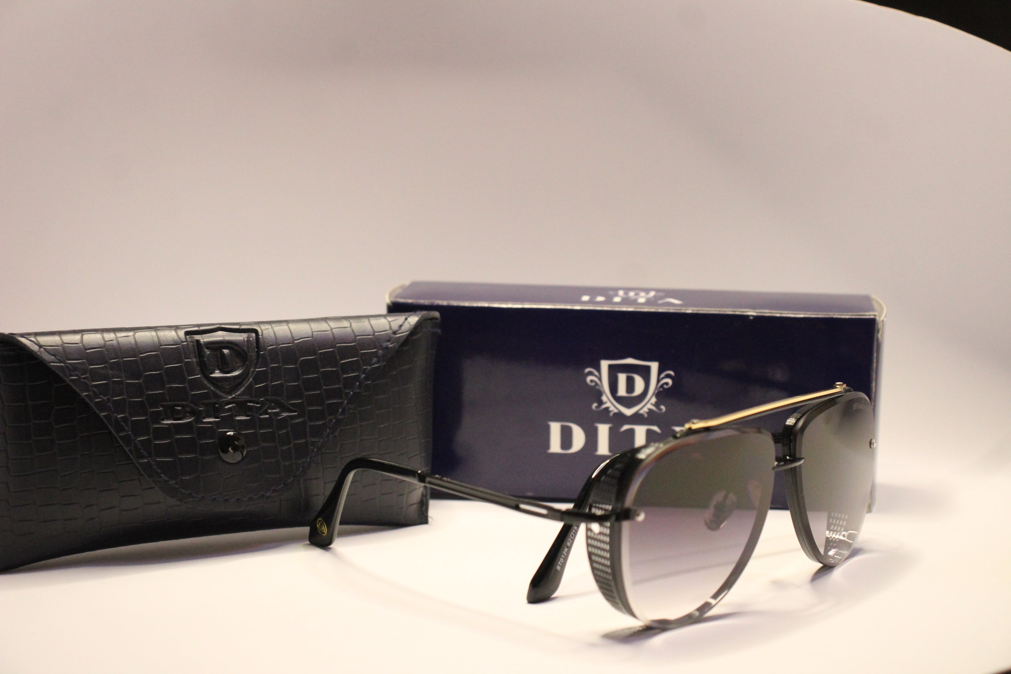 Dita Mach Five-- Eclipse Noir Aviators