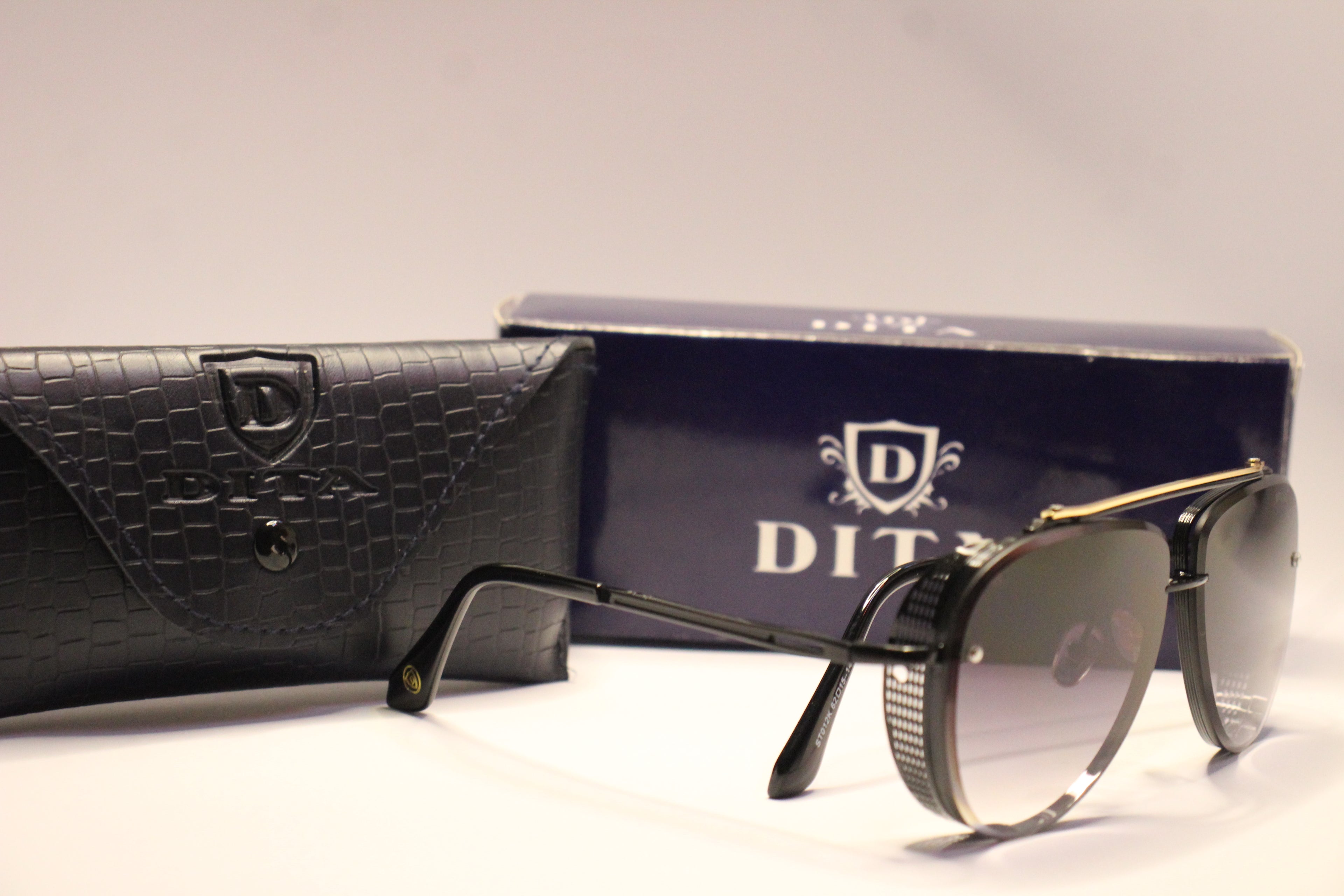 Dita Mach Five-- Eclipse Noir Aviators