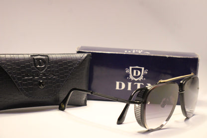 Dita Mach Five-Eclipse Noir Aviators