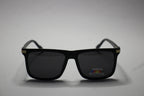 Cartier Black Edition – Matte Frame Sunglasses with Gold Detailing
